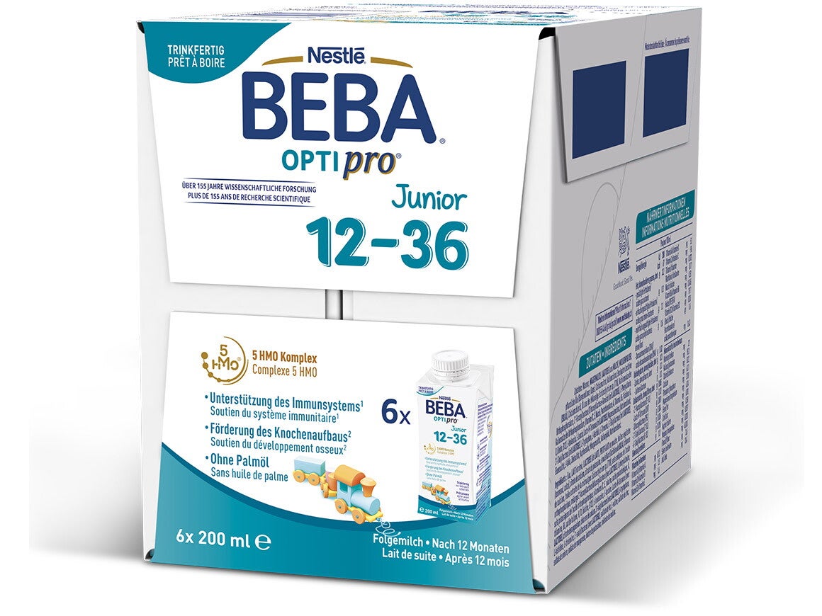 BEBA Junior 12-36 Trinkfertig 6x200ml