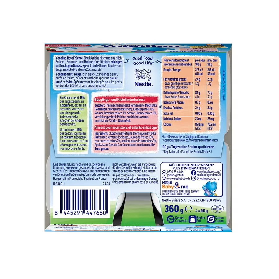 Yogolino Rote Früchte