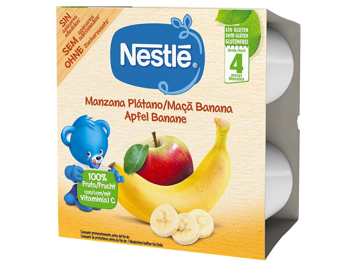 Nestlé Apfel-Banane-Kompott