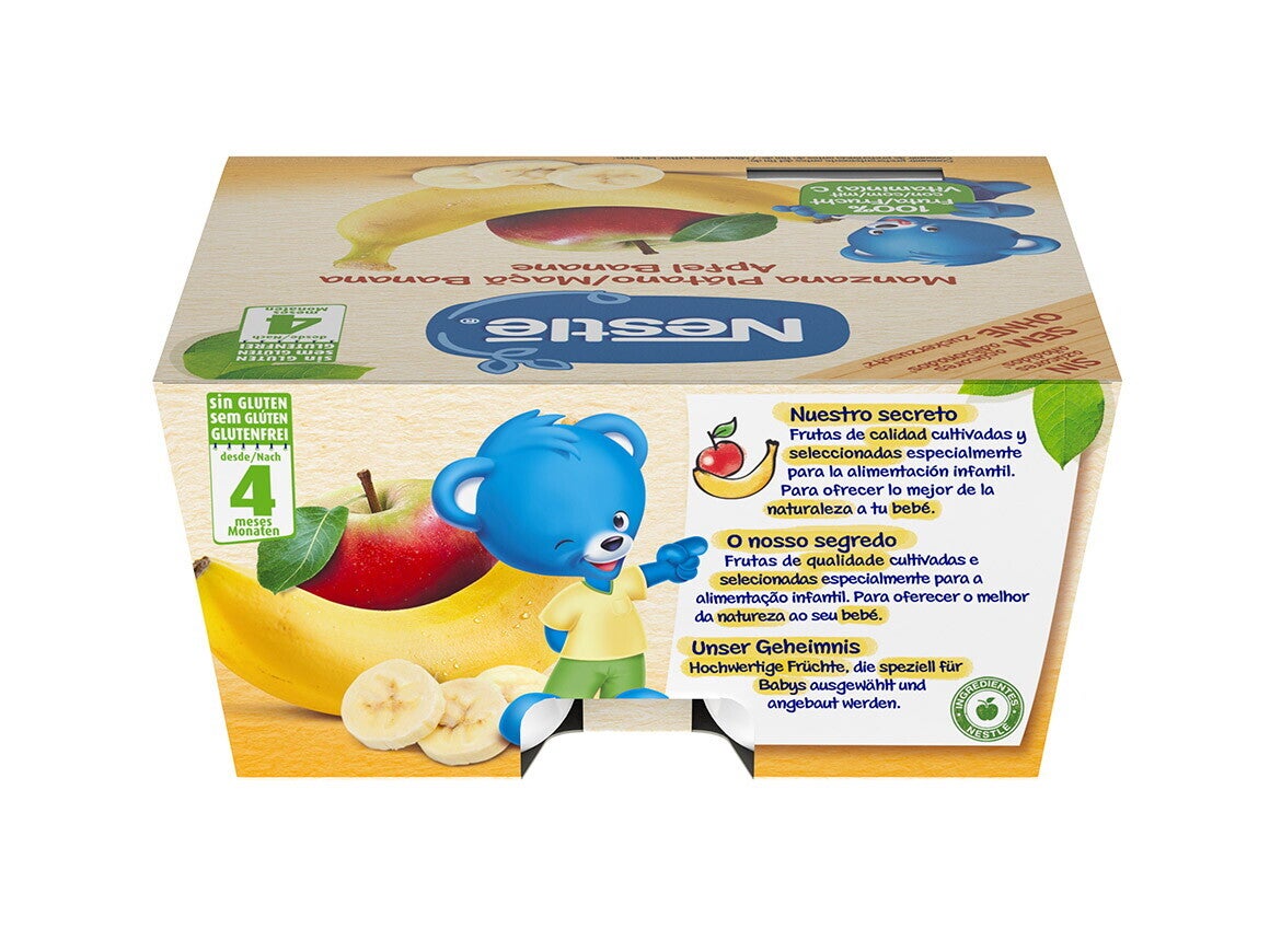 Nestlé Apfel-Banane-Kompott