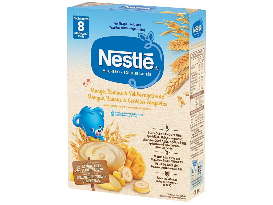 Nestlé Milchbrei Mango, Banane & Vollkorncerealien