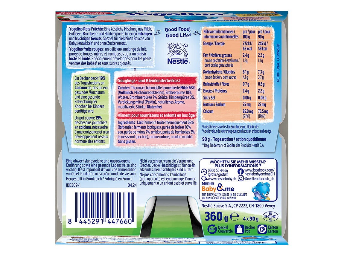 Yogolino Rote Früchte