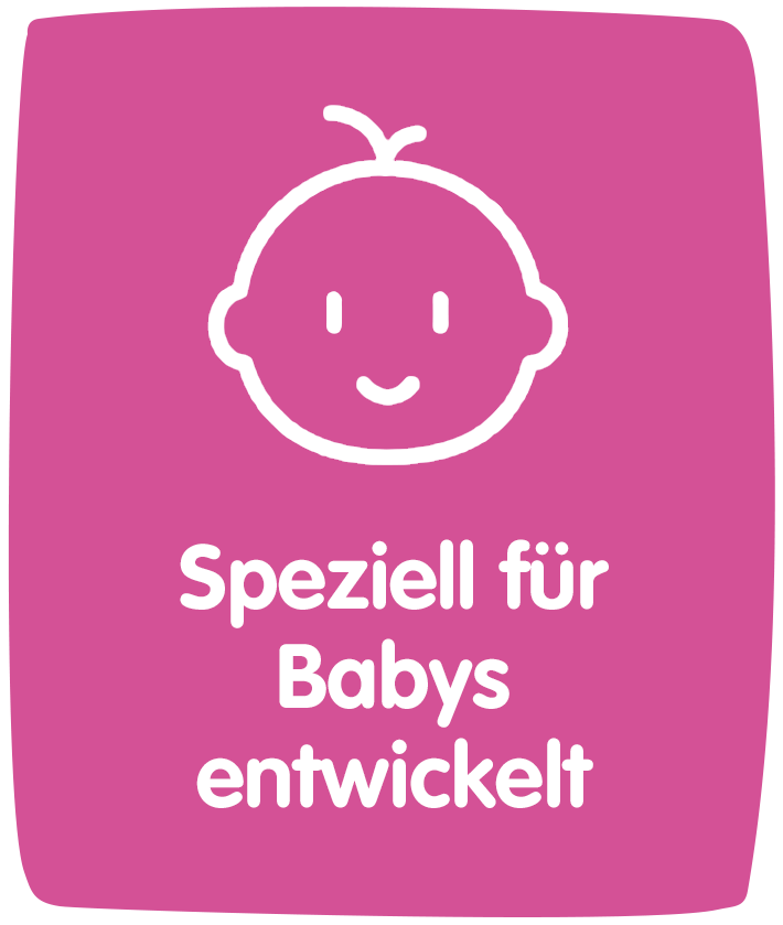 Zubereitet mit speziell für Babys ausgewählten Zutaten.