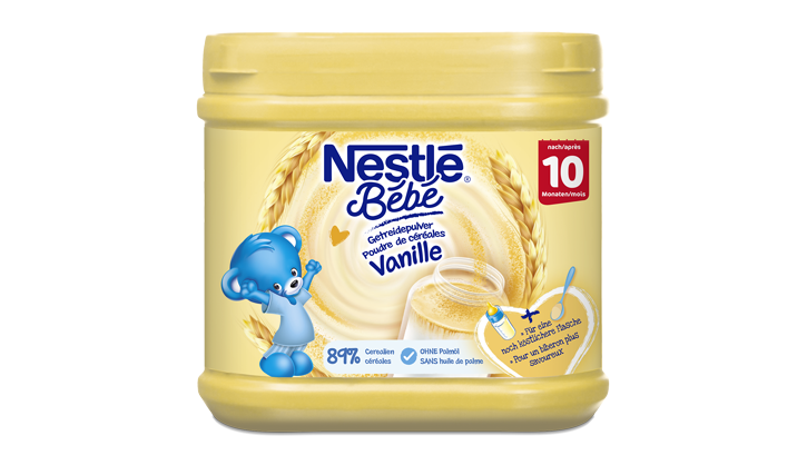 Nestle Bebe Poudre De Cereales Vanille Nestle Baby Me
