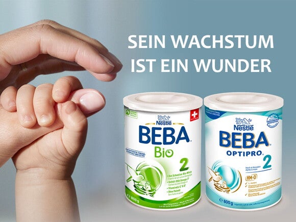 Entdecken Sie unsere BEBA® Folgemilchen Entdecken Sie unsere BEBA® Folgemilchen