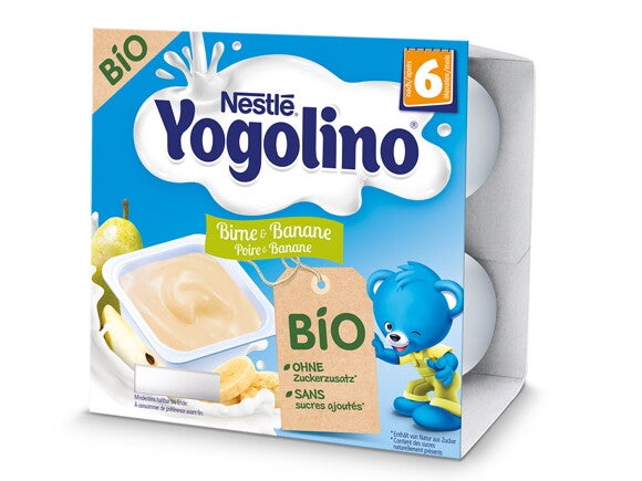 Nestlé Yogolino Bio Birne & Banane Nestlé Yogolino Bio Birne & Banane
