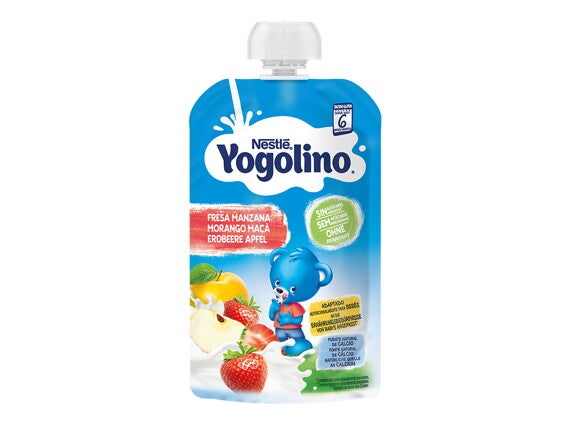 Yogolino Quetschbeutel Apfel & Erdbeere