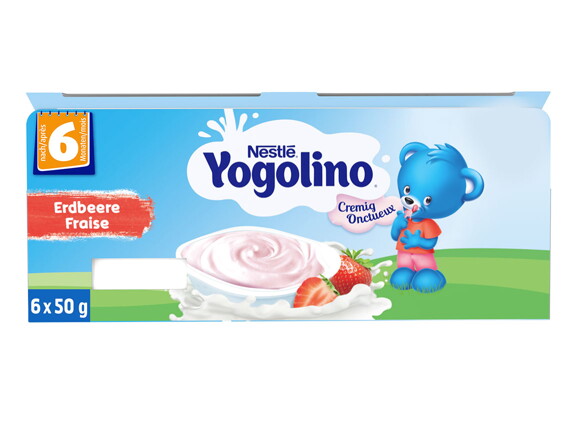 Yogolino Cremig Erdbeere