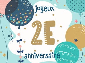 2ème anniversaire