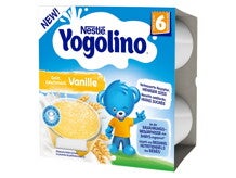 Yogolino Vanille-Geschmack werden aus guter Milch hergestellt und bieten einen köstlichen, weniger süssen Geschmack dank einer verbesserten Rezeptur.