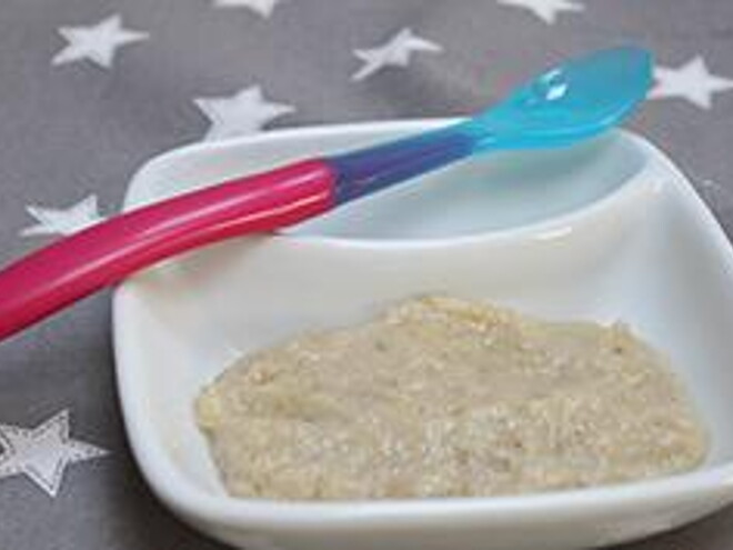 Bananenkompott mit Getreide Bananenkompott mit Getreide