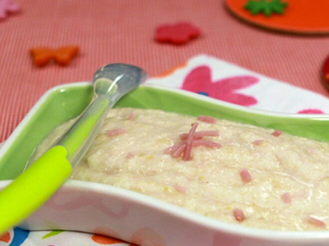 Chicoréebrei mit Schinken und Kartoffeln Chicoréebrei mit Schinken und Kartoffeln