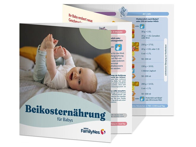 Ernährungsplan für Babys