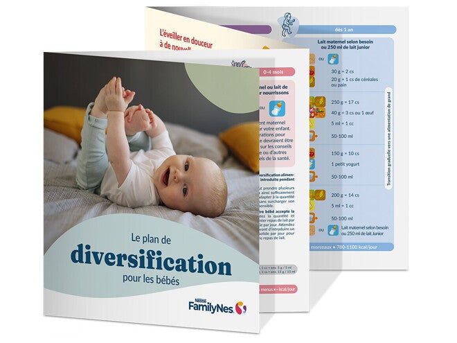 Le plan de diversification pour les bébés