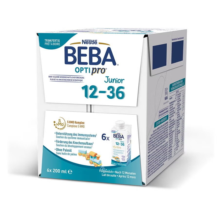 BEBA Junior 12-36 Trinkfertig 6x200ml