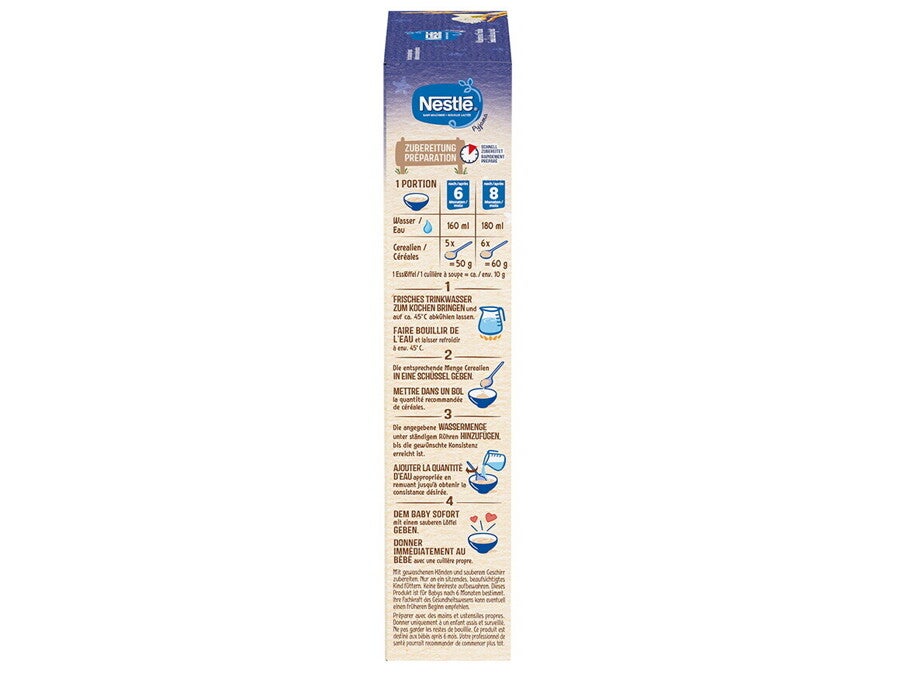Nestlé Milchgriess Pyjama mit Früchten