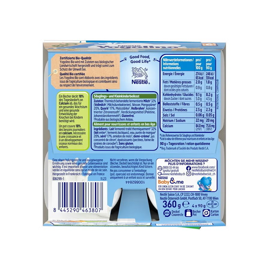 Yogolino Bio Erdbeere