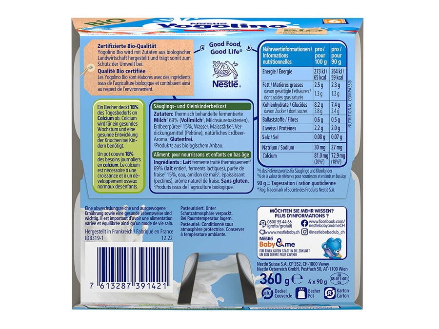 Yogolino Bio Erdbeere