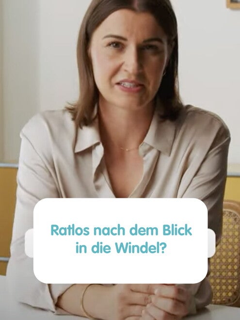 Ratlos nach dem Blick in die Windel?