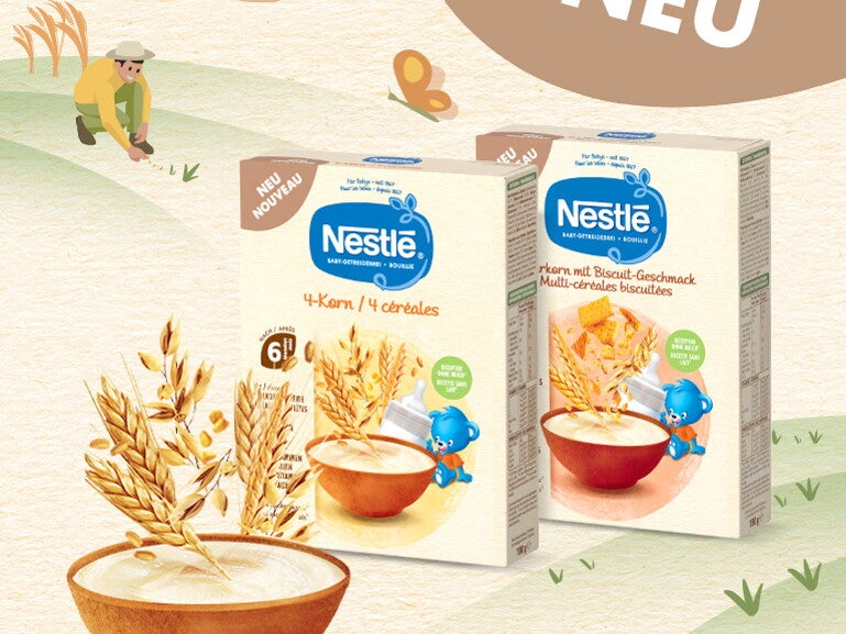 NEU: Nestlé Getreidebreie