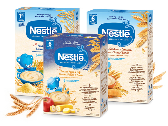 Warum die Milchbreie von Nestlé wählen? Warum die Milchbreie von Nestlé wählen?