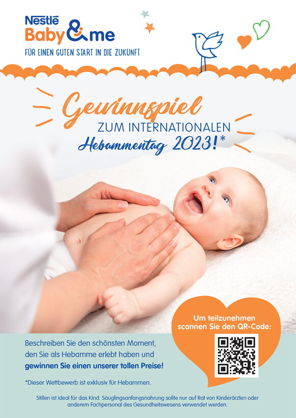 Gewinnspiel zum internationalen Hebammentag 2023! Gewinnspiel zum internationalen Hebammentag 2023!