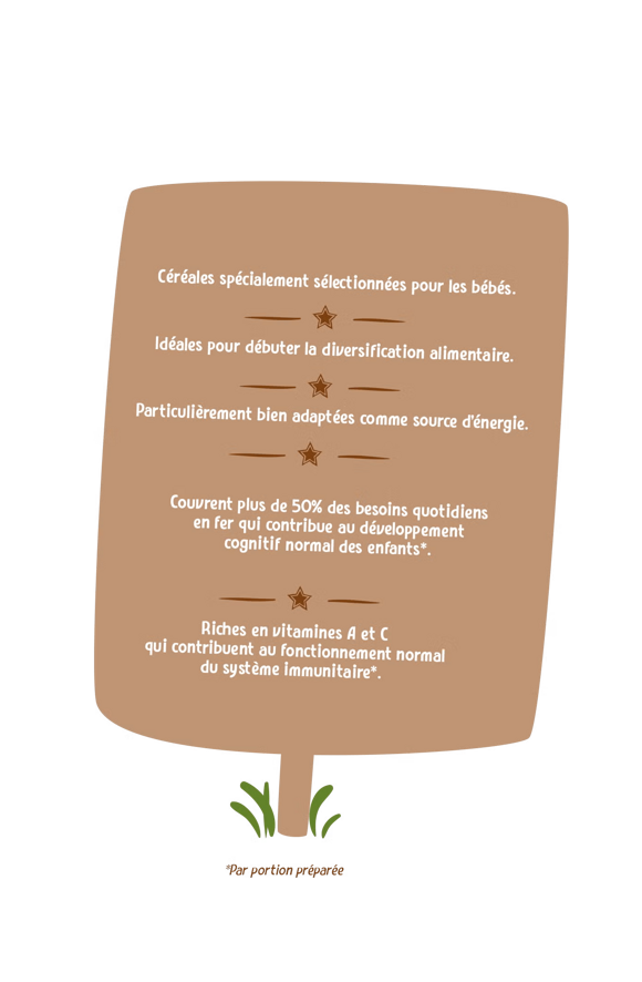 Nos avantages pour votre bébé