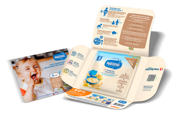 Muster Bestellung Nestlé Milchbrei