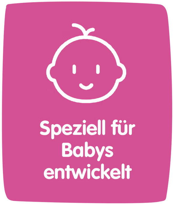 Zubereitet mit speziell für Babys ausgewählten Zutaten. Zubereitet mit speziell für Babys ausgewählten Zutaten.