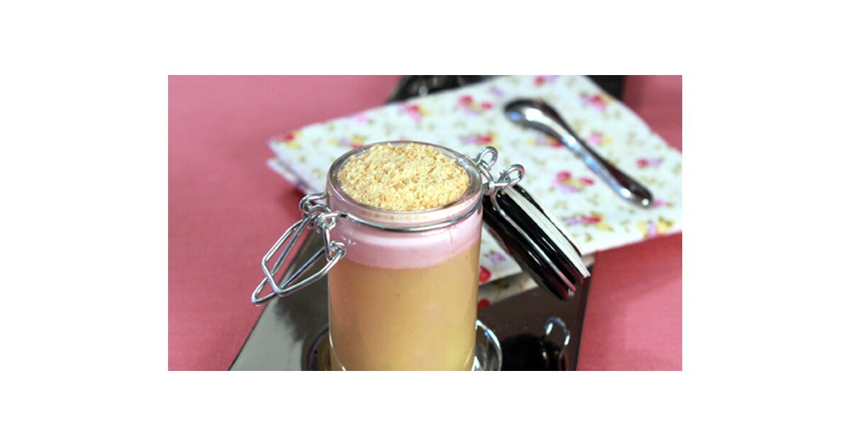 Knusprige Apfel-Banane Verrine mit Johannisbeercreme | Nestlé Baby&amp;me