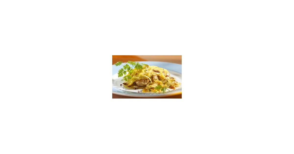Schweinenacken-Steak mit Gemüse-Käsehaube | Nestlé FamilyNes