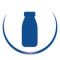 Eine Flasche